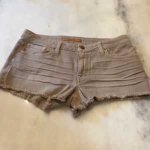 Joe’s khaki jean shorts, size 29